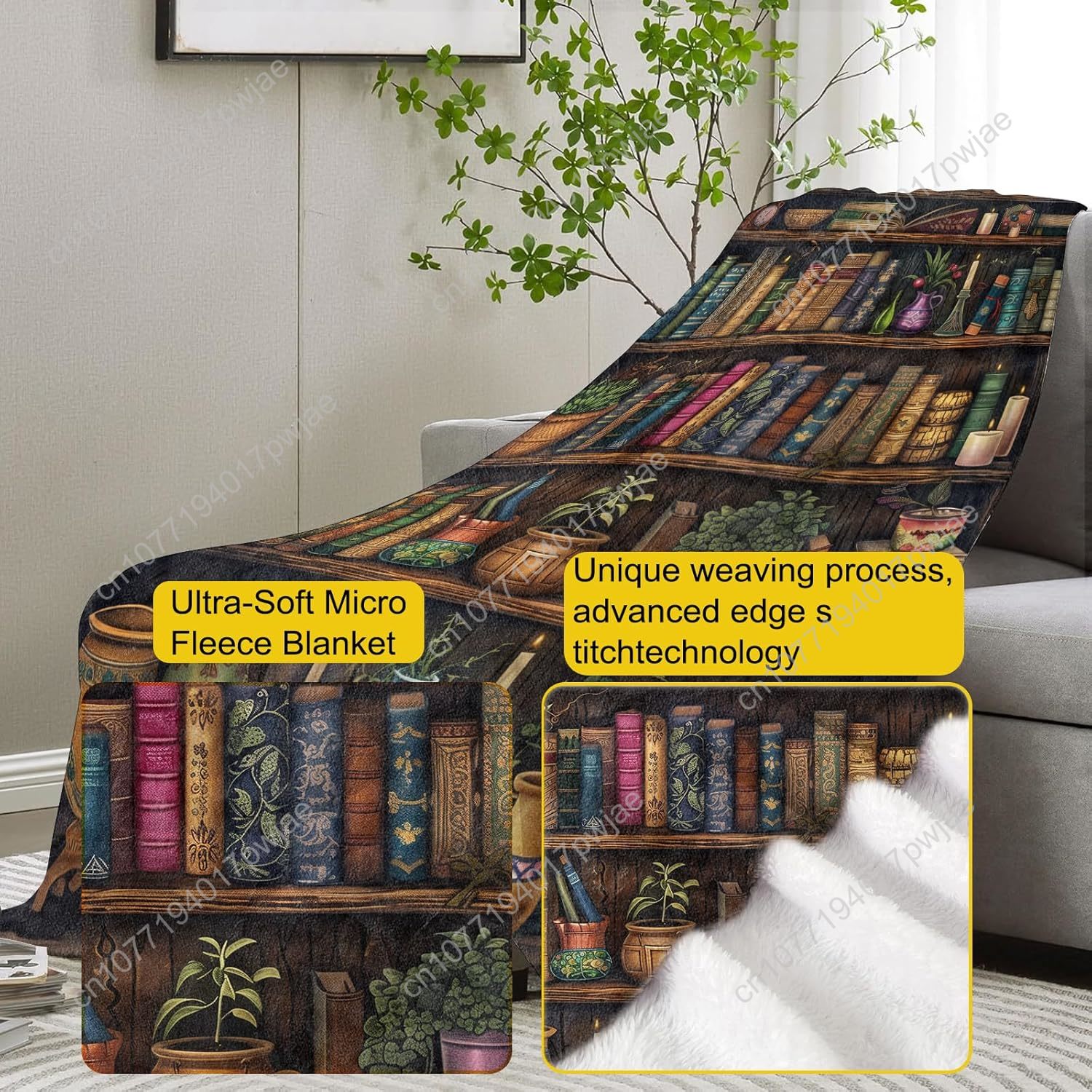 Manta de estantería Vintage, m - Home Textiles Usa reseña y precio