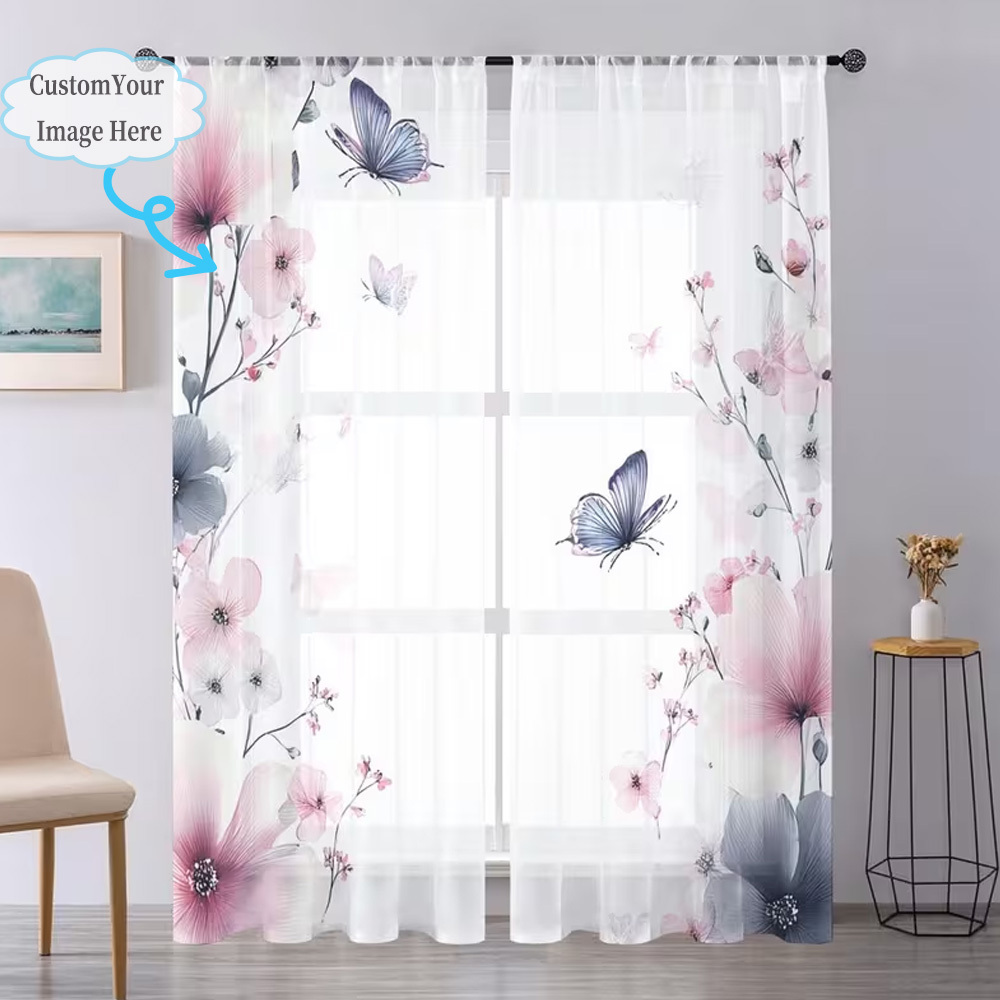Cortinas Transparentes Planas  - Home Textiles Usa reseña y precio