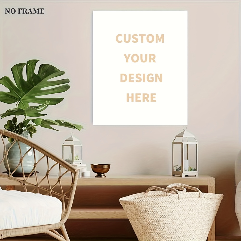 Impresión en lienzo personaliz - Home Textiles Usa reseña y precio
